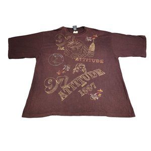 DA Da Attitude Since 1997 Men 3 XL T Shirt Embroidered Graphics King Kong